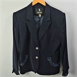 Tania Bella Women's Navy Blue Embellish Dress Blazer Sz 18, Special Occassion